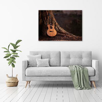 Tableau en acrylique Guitare acoustique