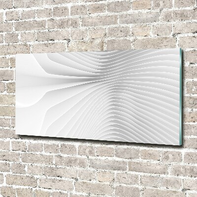 Tableau sur verre acrylique Abstraction de lignes