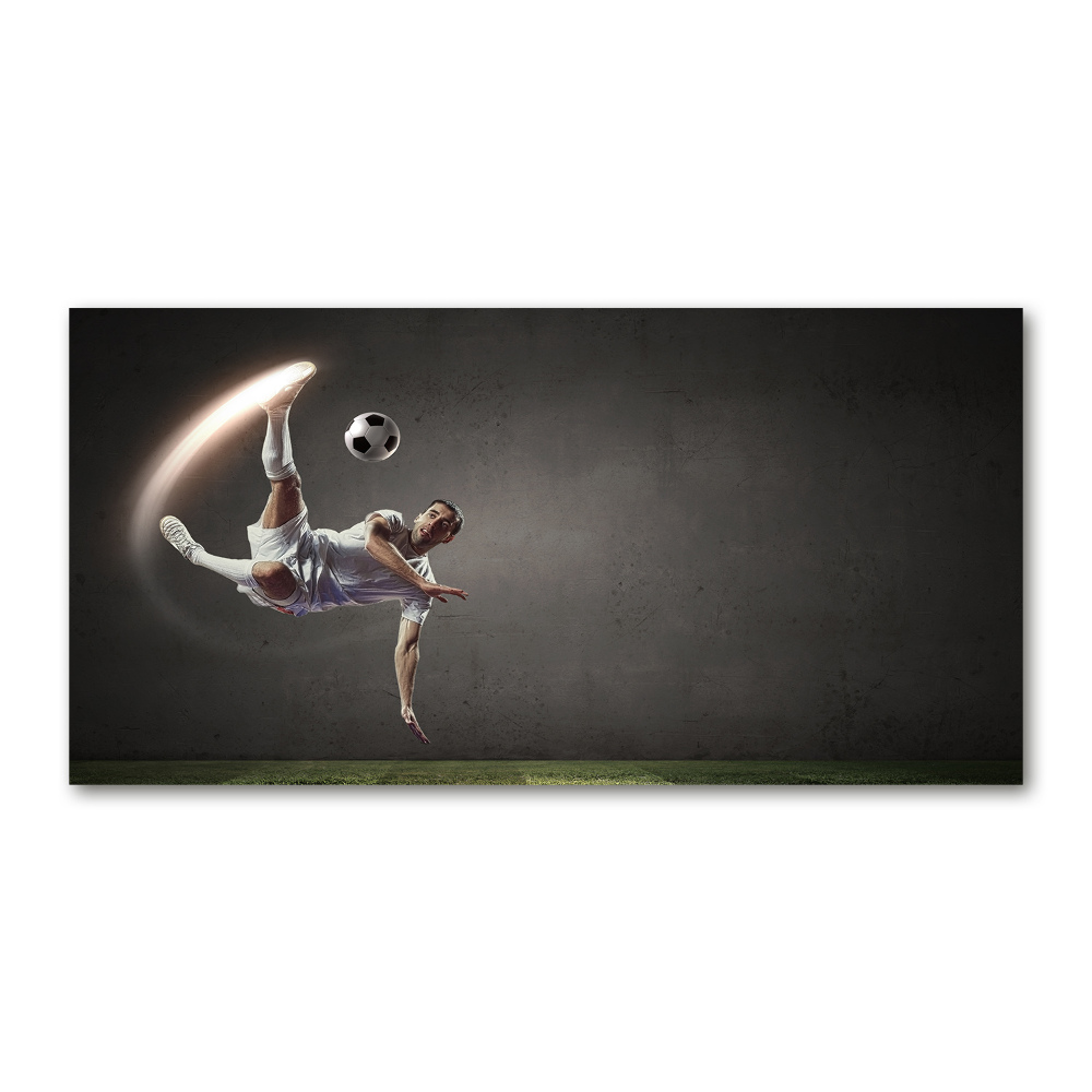 Tableau acrylique Footballer