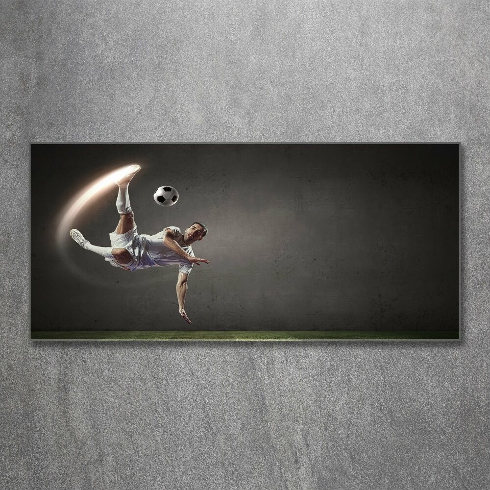 Tableau acrylique Footballer