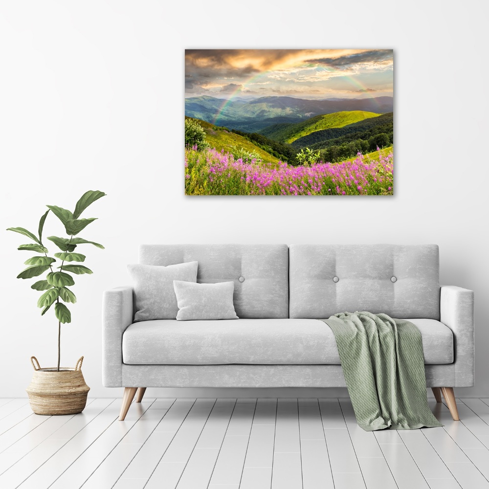 Tableau en acrylique Paysage de montagne