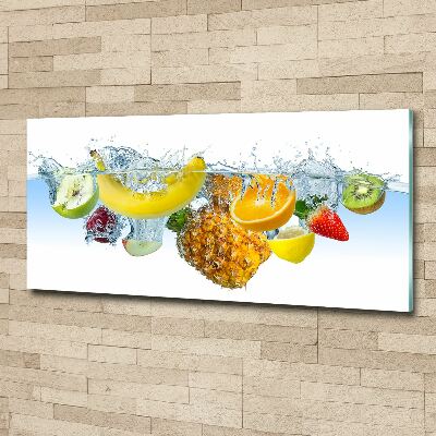 Acrylique tableau Fruits sous l'eau