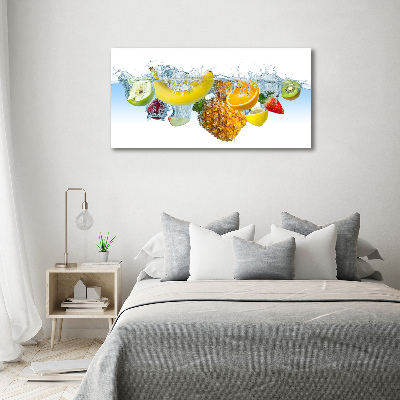 Acrylique tableau Fruits sous l'eau