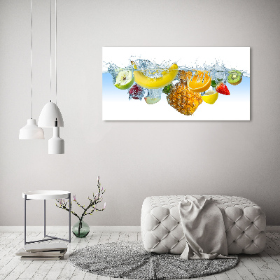 Acrylique tableau Fruits sous l'eau