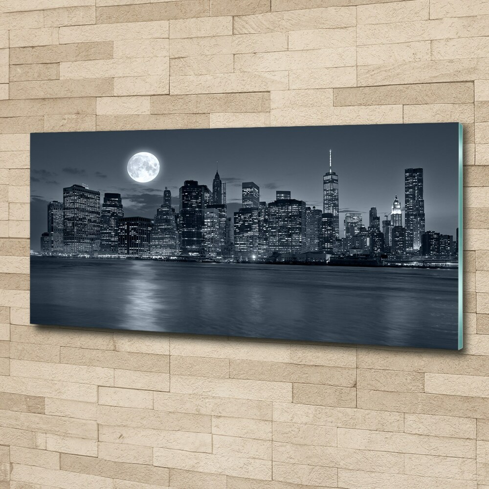 Tableau acrylique New York de nuit