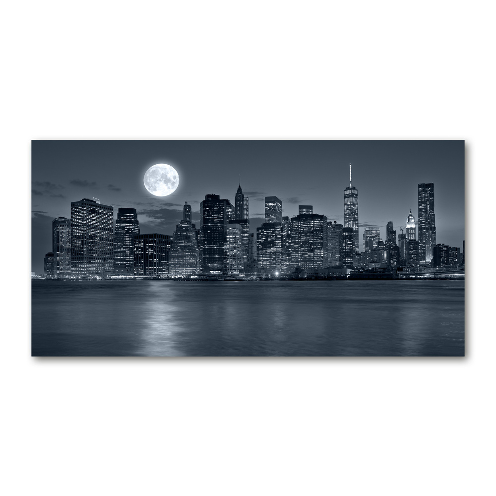 Tableau acrylique New York de nuit