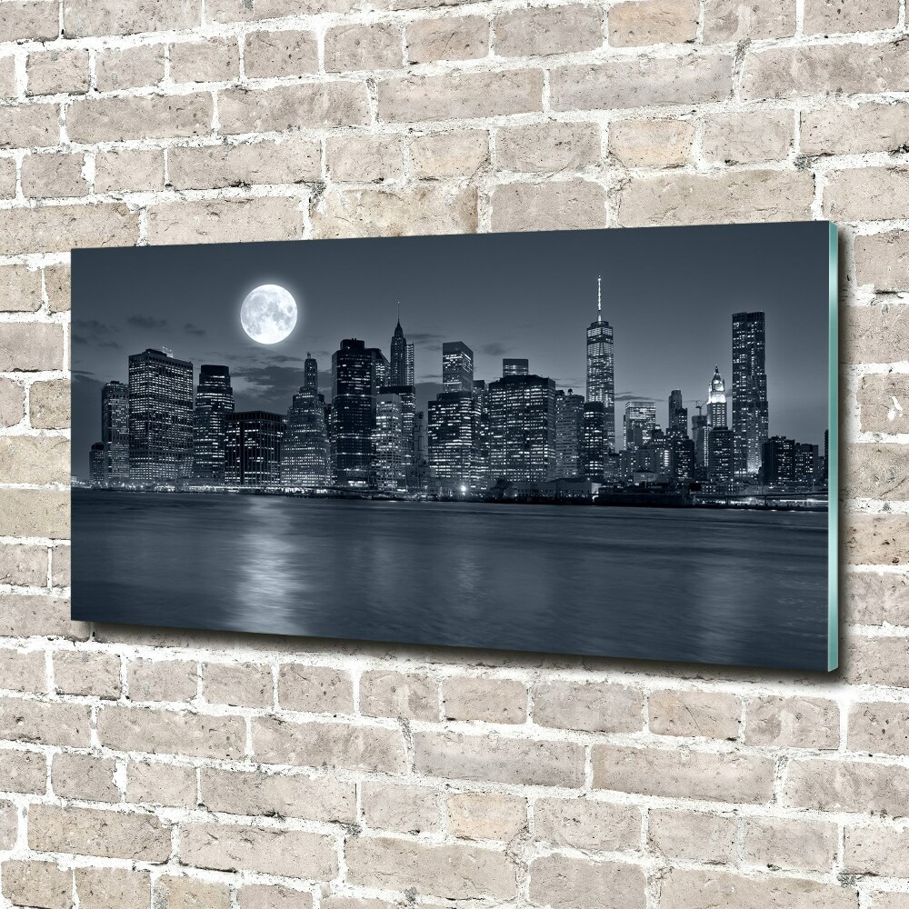 Tableau acrylique New York de nuit