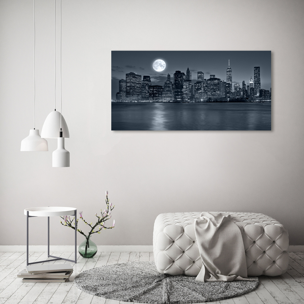 Tableau acrylique New York de nuit