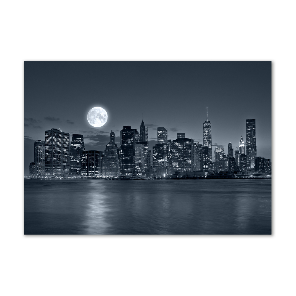 Tableau acrylique New York de nuit