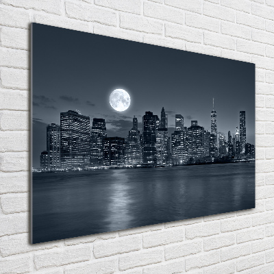 Tableau acrylique New York de nuit