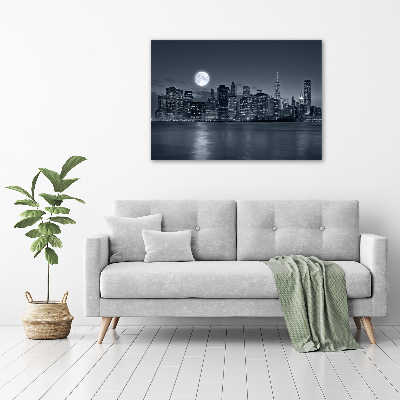 Tableau acrylique New York de nuit