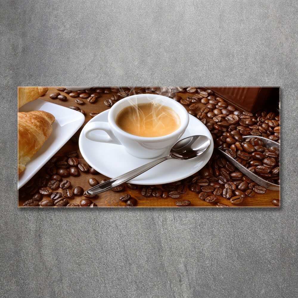 Tableau sur verre acrylique Café aromatique