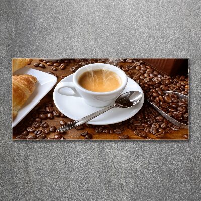 Tableau sur verre acrylique Café aromatique