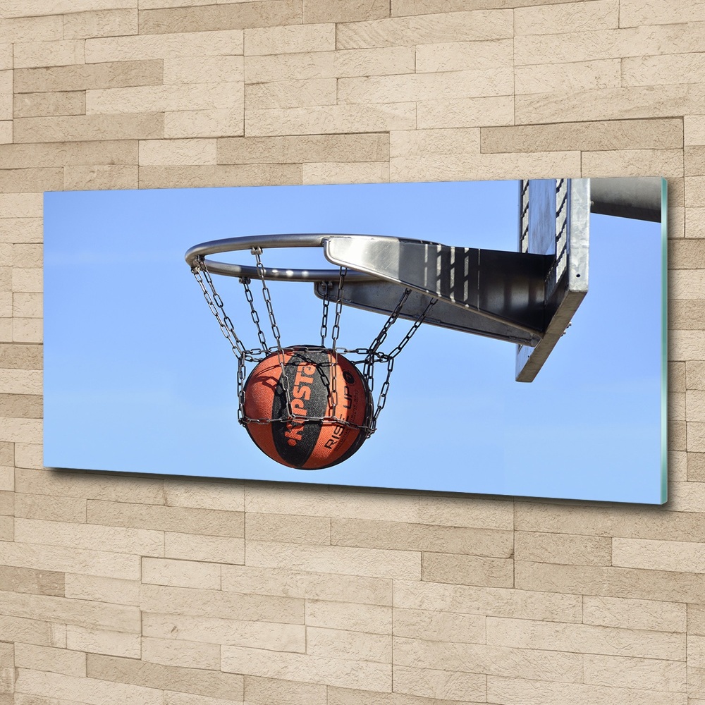 Tableau verre acrylique Basket-ball