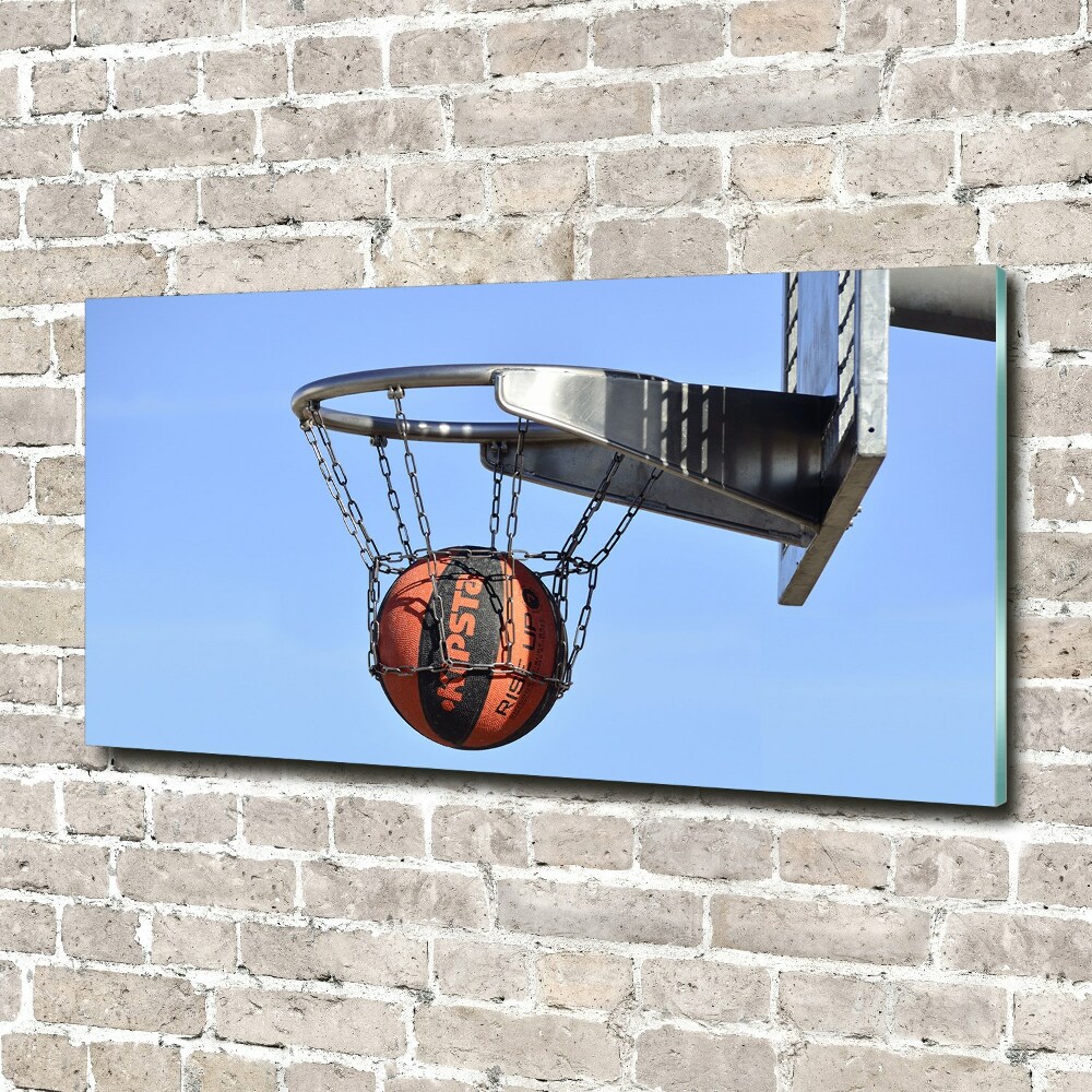 Tableau verre acrylique Basket-ball