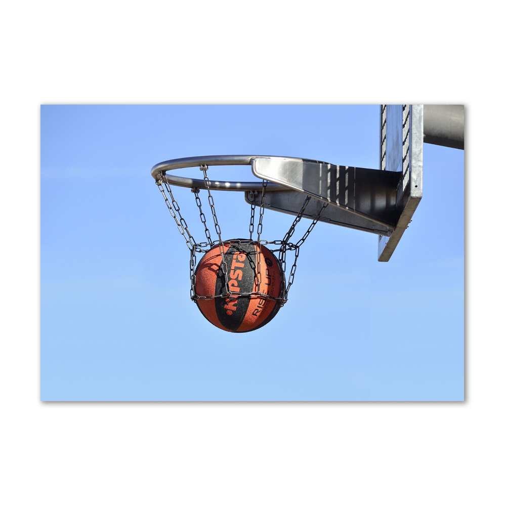 Tableau verre acrylique Basket-ball