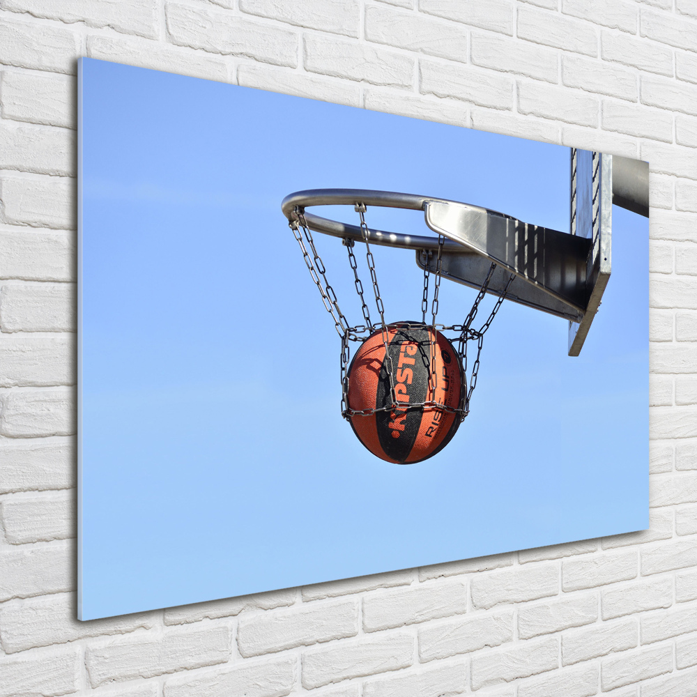 Tableau verre acrylique Basket-ball