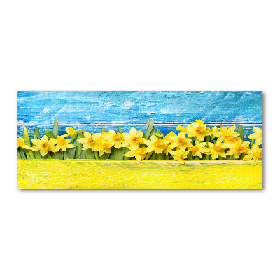 Tableau acrylique Jonquilles