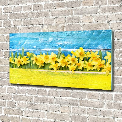 Tableau acrylique Jonquilles