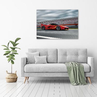 Tableau acrylique Voiture de sport