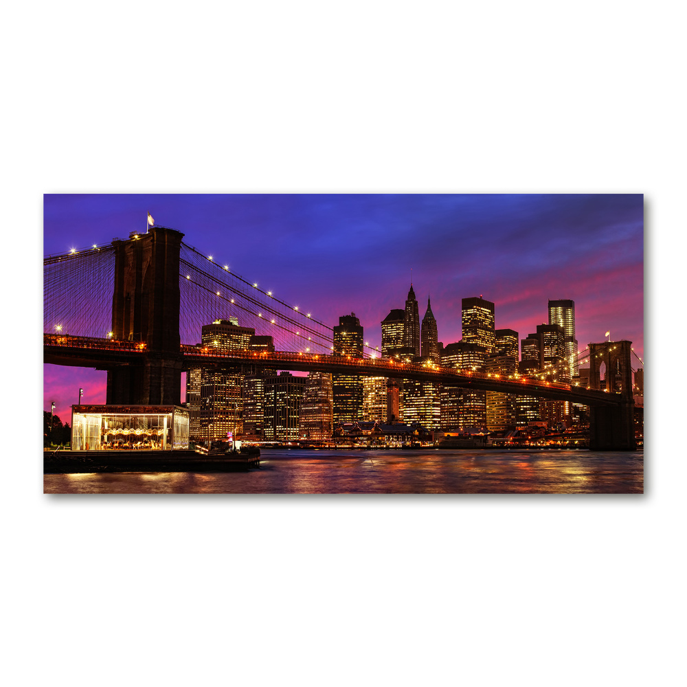 Tableau verre acrylique Manhattan Ouest