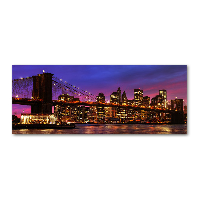 Tableau verre acrylique Manhattan Ouest