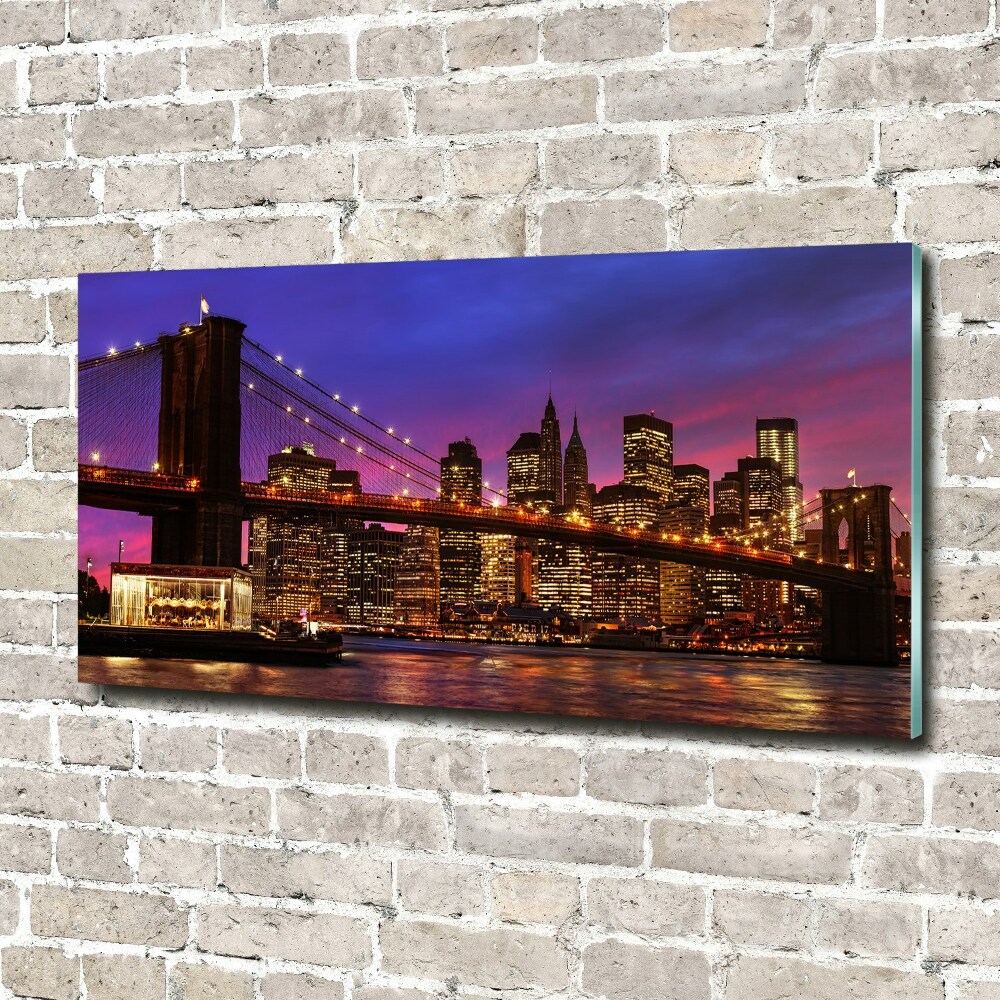 Tableau verre acrylique Manhattan Ouest