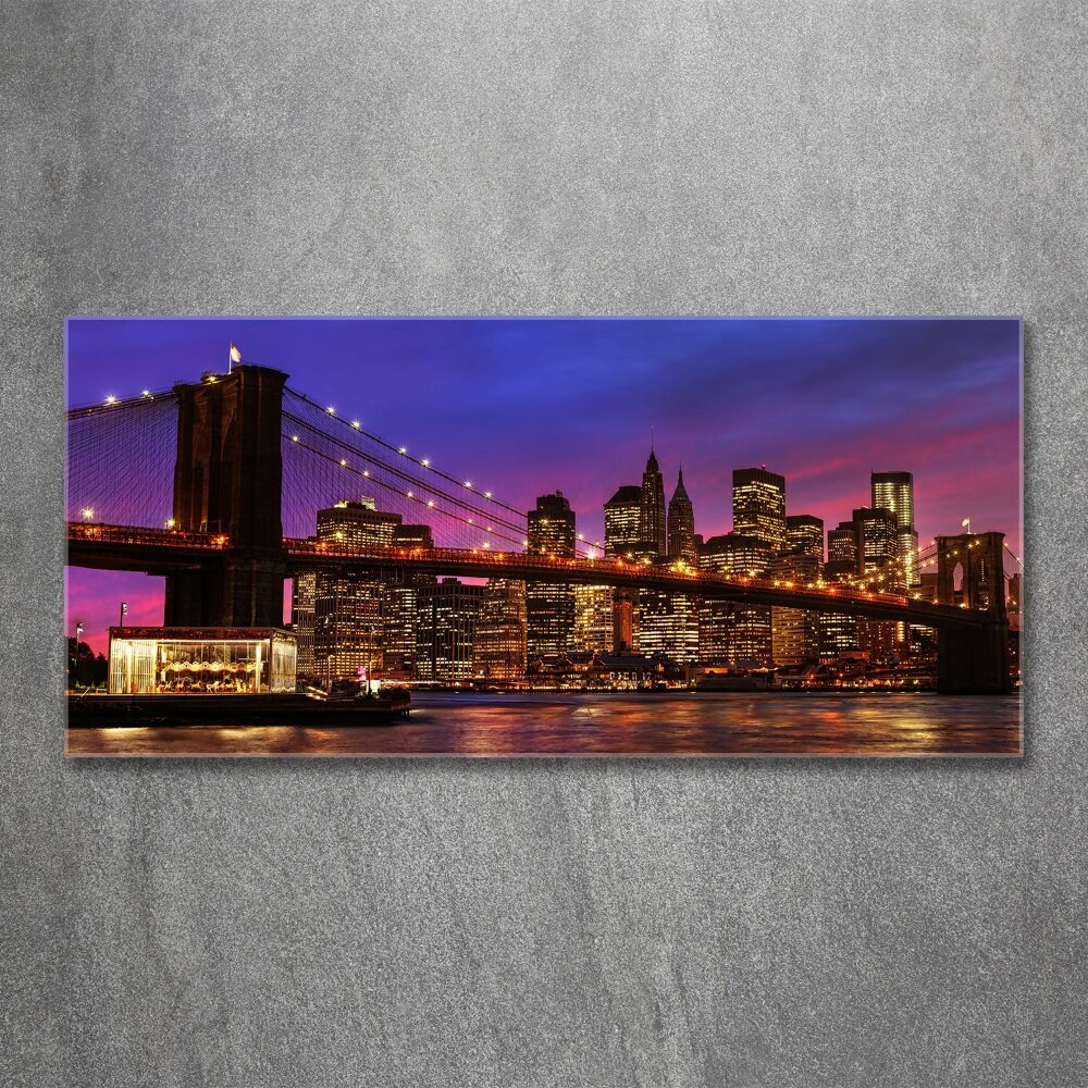 Tableau verre acrylique Manhattan Ouest