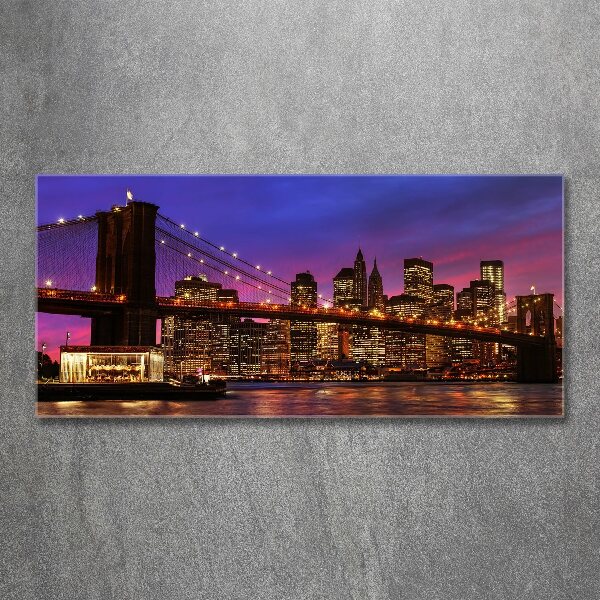 Tableau verre acrylique Manhattan Ouest