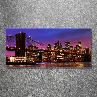 Tableau verre acrylique Manhattan Ouest