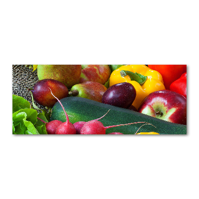 Tableau acrylique Fruits et légumes