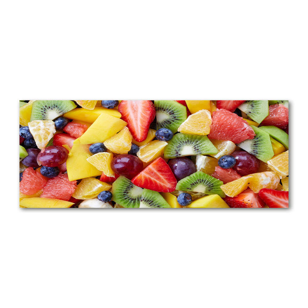 Tableau verre acrylique Fruits en tranches