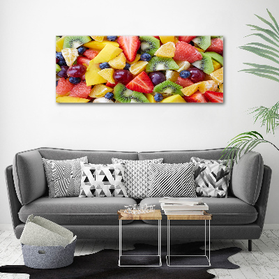 Tableau verre acrylique Fruits en tranches