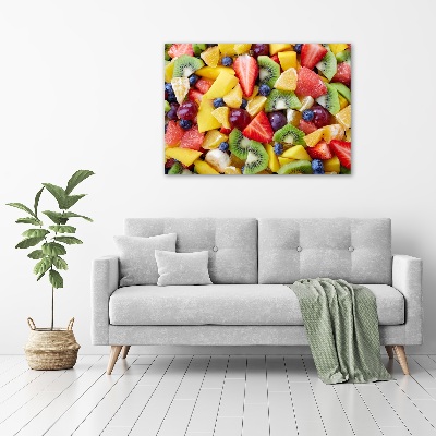 Tableau verre acrylique Fruits en tranches