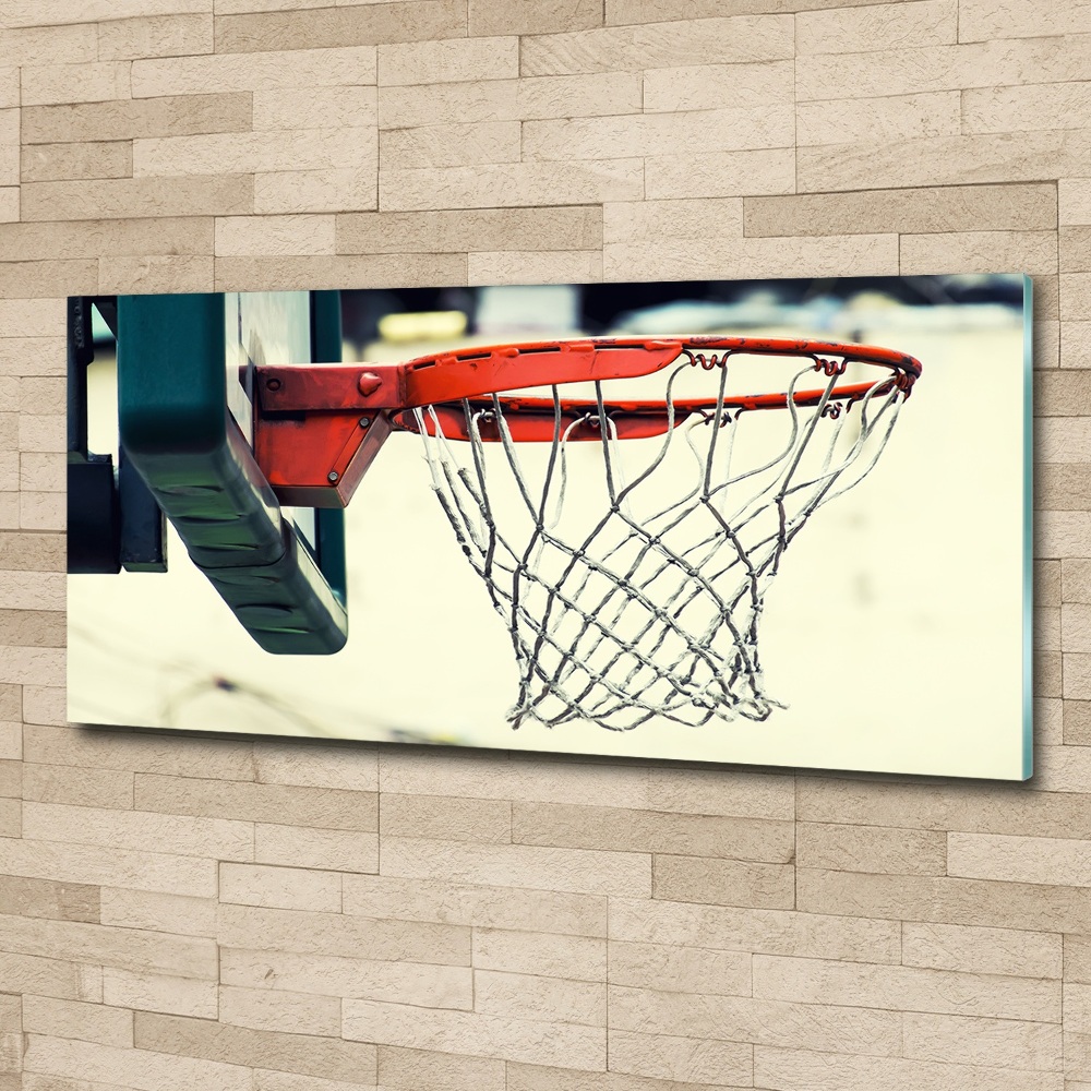 Tableau sur verre acrylique Basket-ball