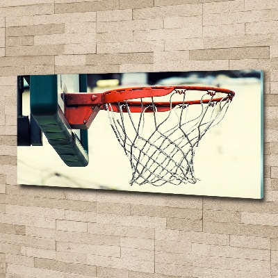 Tableau sur verre acrylique Basket-ball