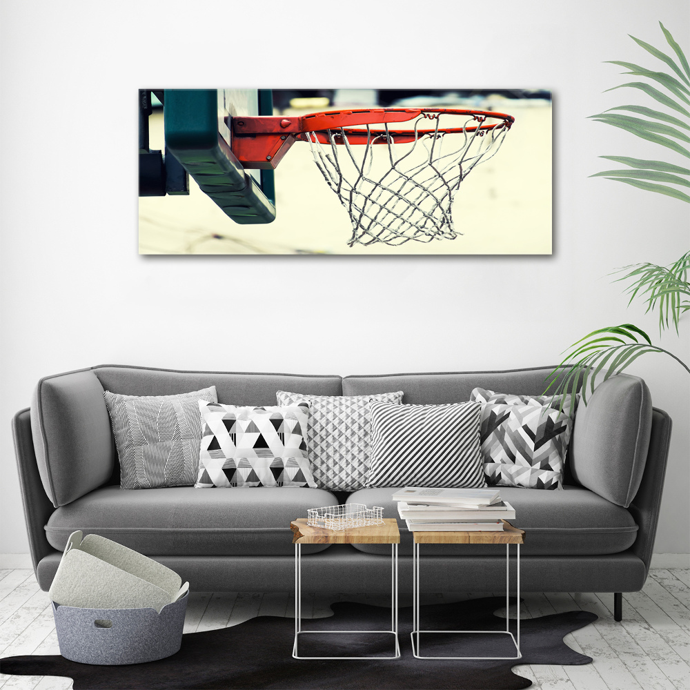 Tableau sur verre acrylique Basket-ball