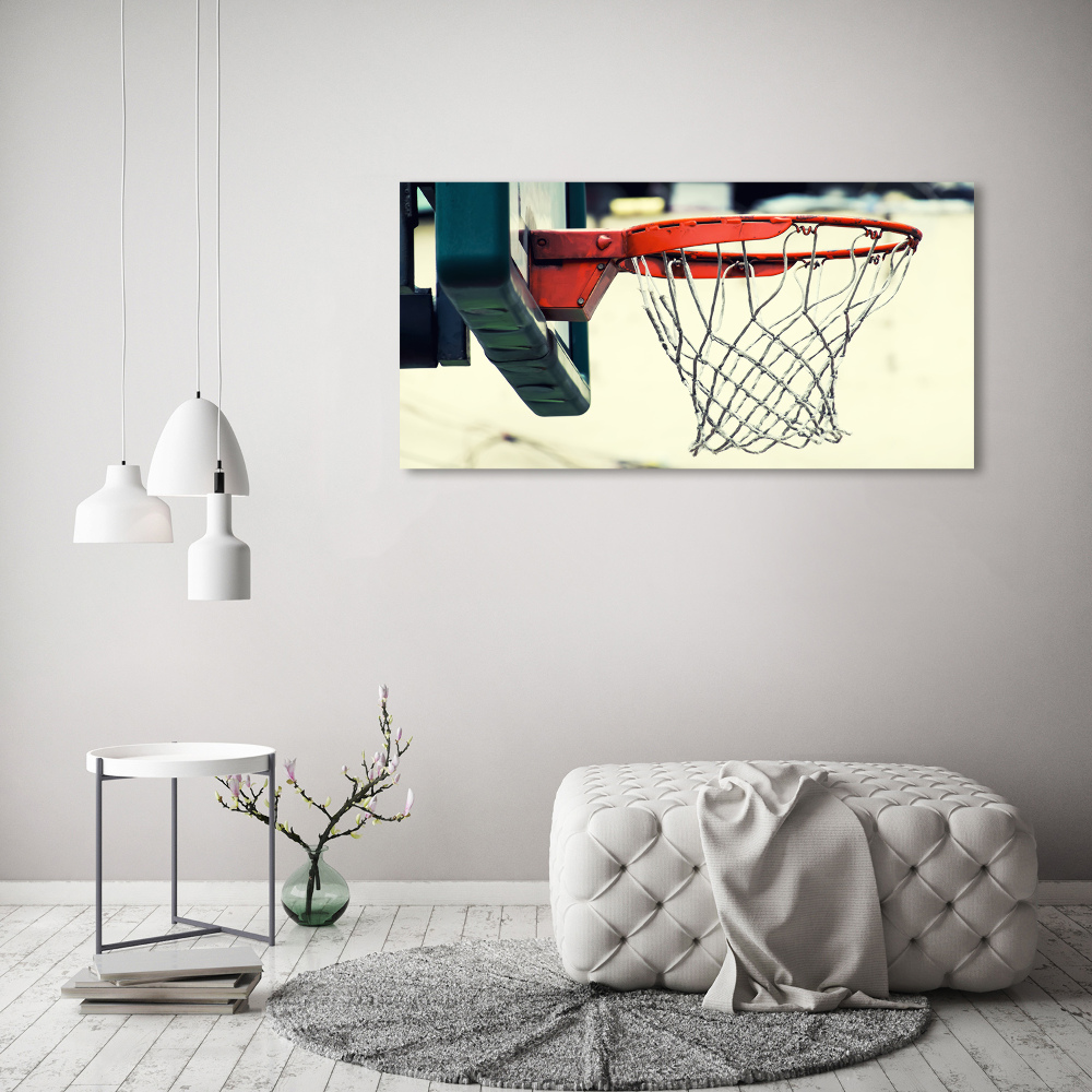 Tableau sur verre acrylique Basket-ball