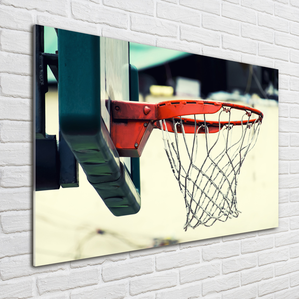 Tableau sur verre acrylique Basket-ball