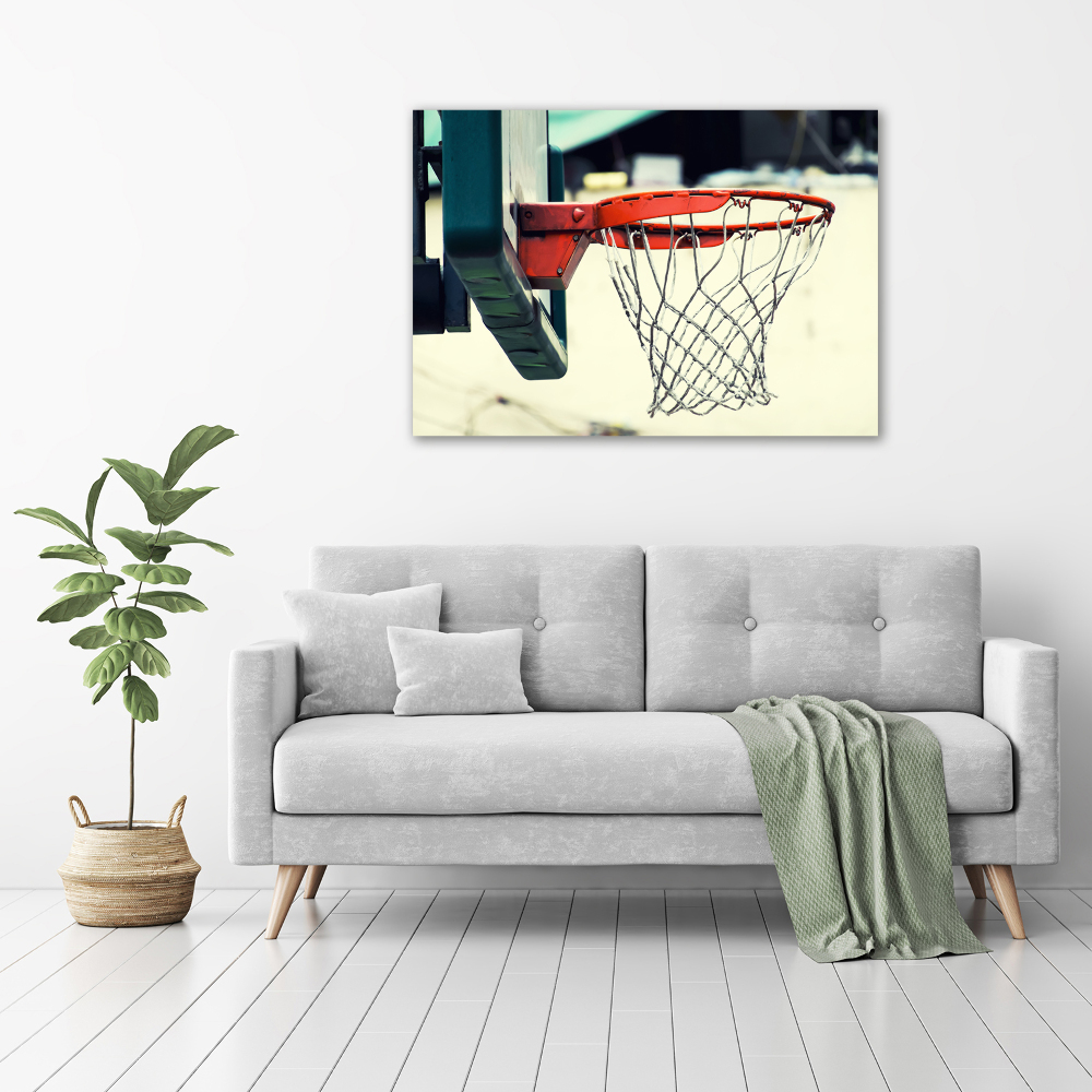 Tableau sur verre acrylique Basket-ball