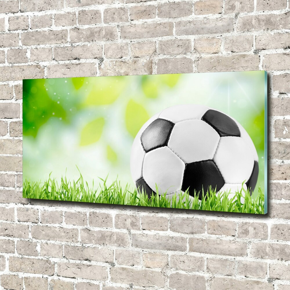 Acrylique tableau Football