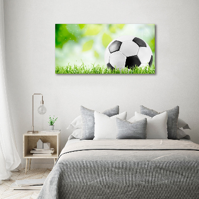 Acrylique tableau Football