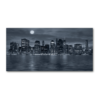 Acrylique tableau New York de nuit