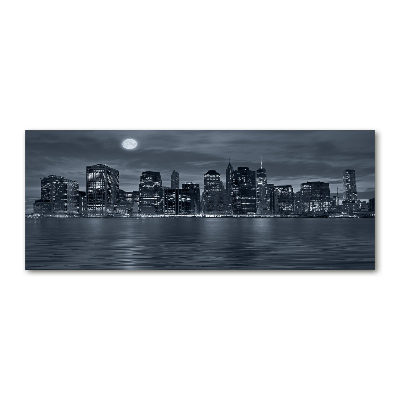 Acrylique tableau New York de nuit