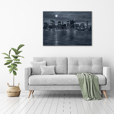 Acrylique tableau New York de nuit