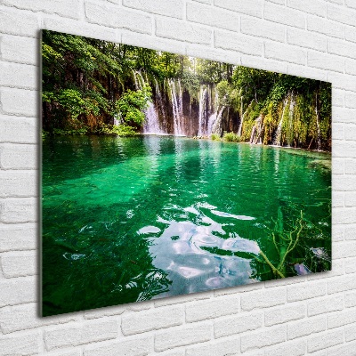 Tableau en acrylique Lac Plitvice