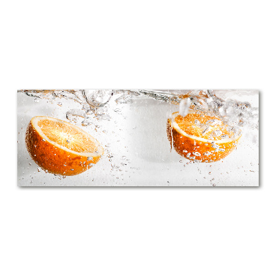 Tableau en acrylique Oranges et eau