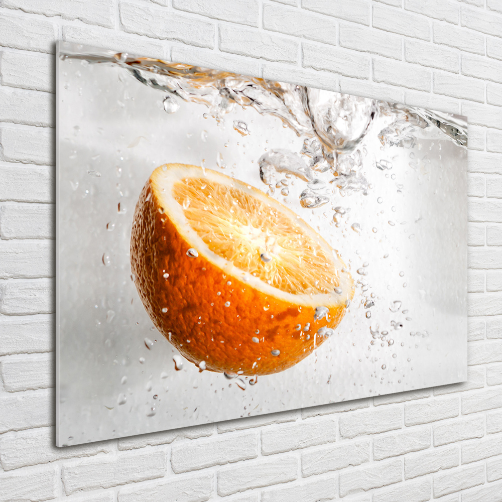 Tableau en acrylique Oranges et eau