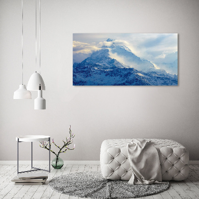 Tableau acrylique Sommet de montagne