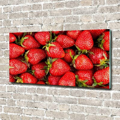 Tableau en acrylique Fraises